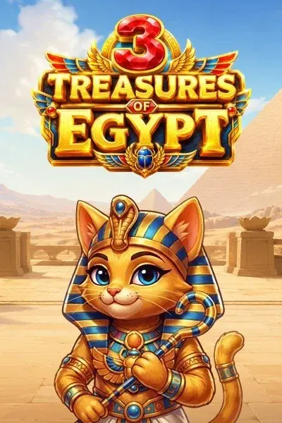 3 Treasures of Egypt chez Vicibet Casino
